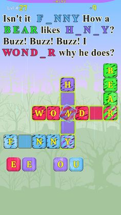 Winnie The Bear Crossword - Screenshot 3