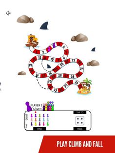 Climb and Fall Dice Adventure - Screenshot 1