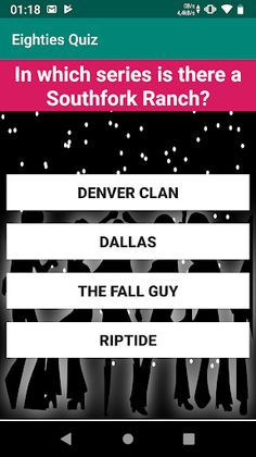 Eighties quiz - Screenshot 2