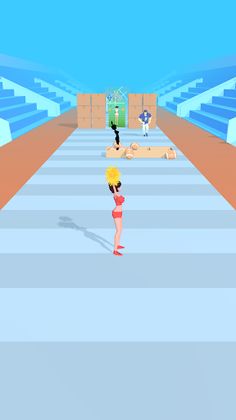 Flex Runner Cheerleading Games - Screenshot 1