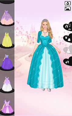 Purple princess dress up - Screenshot 3