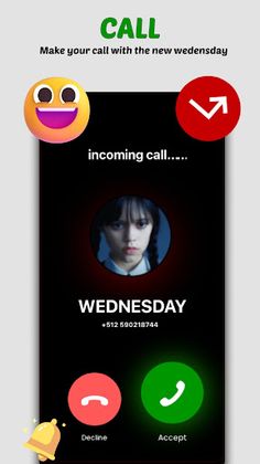 Wednesday Addams video call - Screenshot 4