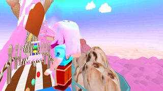 ice cream tower swirl parkour - Screenshot 2