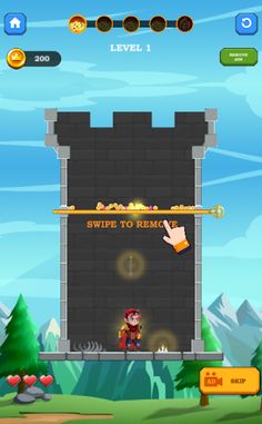 Hero Save Princess : Pull Pin - Screenshot 1