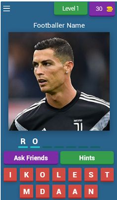 Footballer Quiz - Screenshot 1