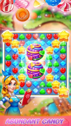 Funny Candy World Puzzle Games - Screenshot 2