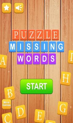 Puzzle Missing Word - Screenshot 1