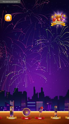 Fireworks Light Show Simulator - Screenshot 2