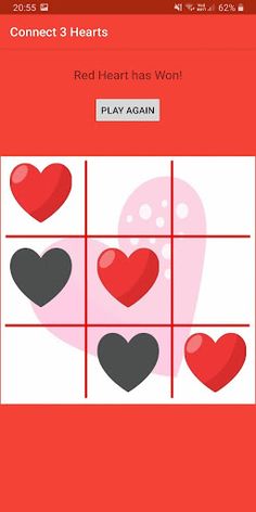 Connect 3 Hearts - Screenshot 2