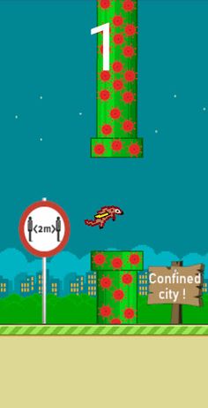 Flappy Virus - Screenshot 2