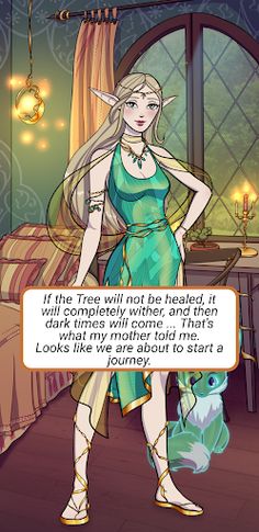 She-Elf | offline story game - Screenshot 4