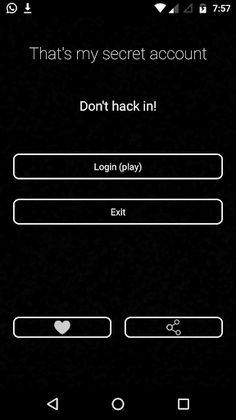 The Secret Account - Screenshot 1