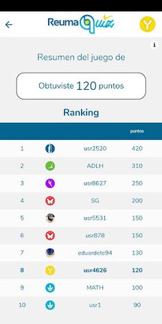 reumaQuiz - Screenshot 4