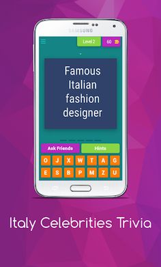 Italy Celebrities Trivia - Screenshot 3