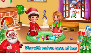 Little Santa Daycare Games - Screenshot 2