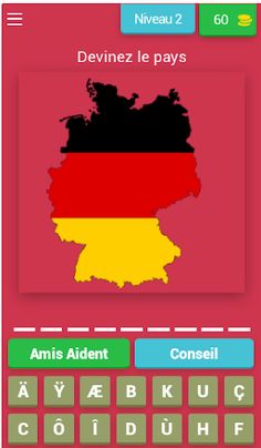 Devinez le pays sur la carte - Screenshot 3