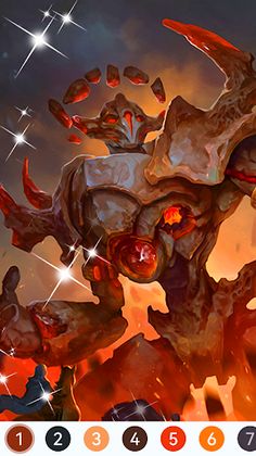 Monster Paint by Number - Screenshot 4