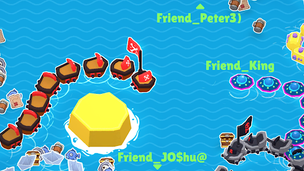 Pirate IO: Sea Battle Arena - Screenshot 1