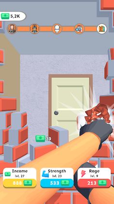 Idle Hit The Wall - Screenshot 2