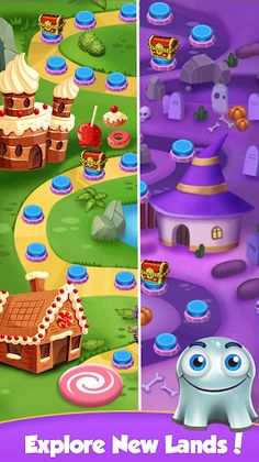 Jelly Witch: Match 3 Pop Candy - Screenshot 2