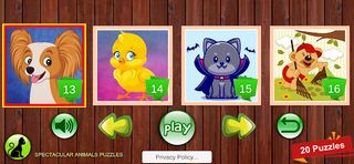 Spectacular Animals Puzzles - Screenshot 3