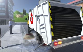Road Garbage Dump Truck Driver - Screenshot 2