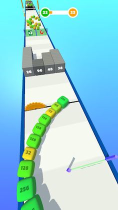 2048 Snake Rush - Screenshot 4