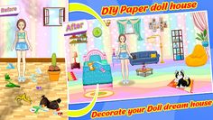 DIY Paper Doll Game For Girls - Screenshot 2