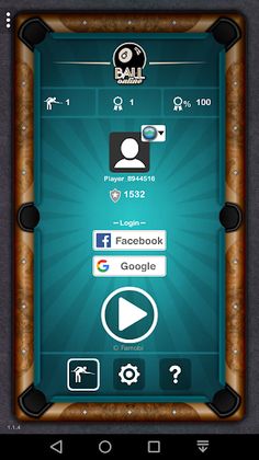 8 BALL ONLINE game - Screenshot 1