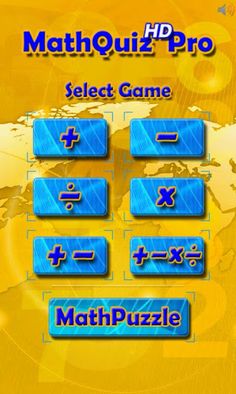 Math Quiz HD Pro - Screenshot 1