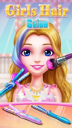 Girls Hair Salon - Screenshot 3