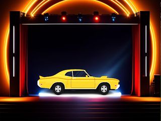 City Rooftop Stunt Car - Screenshot 2