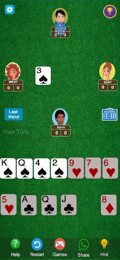 Hearts Card Game - Screenshot 3