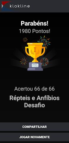 66 Répteis e Anfíbios Desafio - Screenshot 4