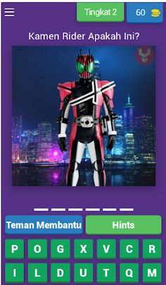 Tebak Gambar Kamen Rider V.4 - Screenshot 4