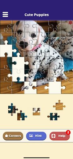 Cute Puppies Puzzle - Screenshot 4