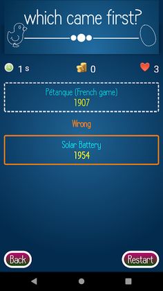 Trivia - Which Came First? - Screenshot 4
