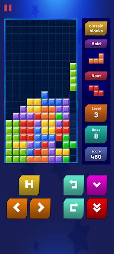 TETRIS Puzzle Game - Screenshot 3