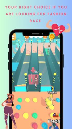 Fat to Fit Race– Body Race 3D - Screenshot 2