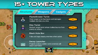 Hyperbase: SciFi Tower Defense - Screenshot 1