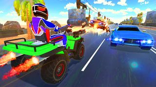 ATV Quad Bike Shooting Racing - Screenshot 3