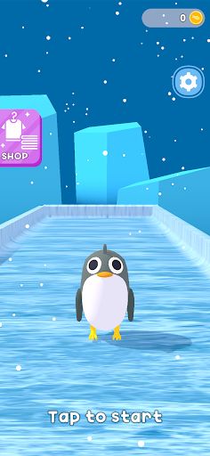 Penguin Slide - Icy Run - Screenshot 2