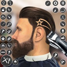 Barber Shop Hair Cutting Games - Screenshot 1