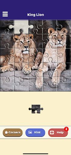 King Lion Puzzle - Screenshot 3