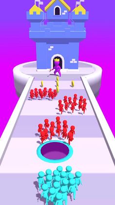 Crowd Hole 3D - Screenshot 3