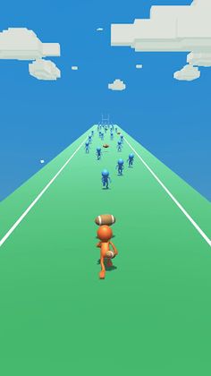 Rugby Runner Game :simple game - Screenshot 1