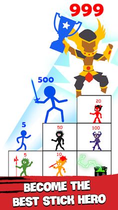 Stick Hero: Castle Battles - Screenshot 4