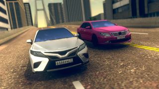 Camry Car Driving Simulator - Screenshot 1