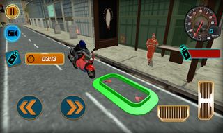 Superhero Moto Bike Taxi Games - Screenshot 2