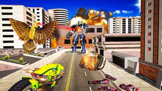 Pigeon Robot Bike Transform 3D - Screenshot 3